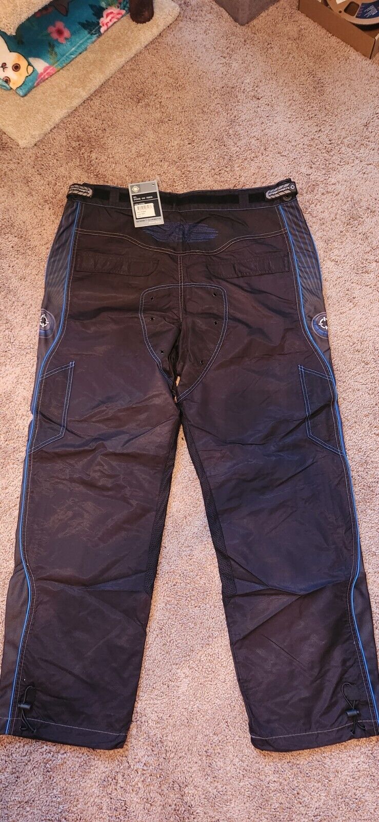Brand New Nos Smart Parts Paintball Chigos Pants Blue Large