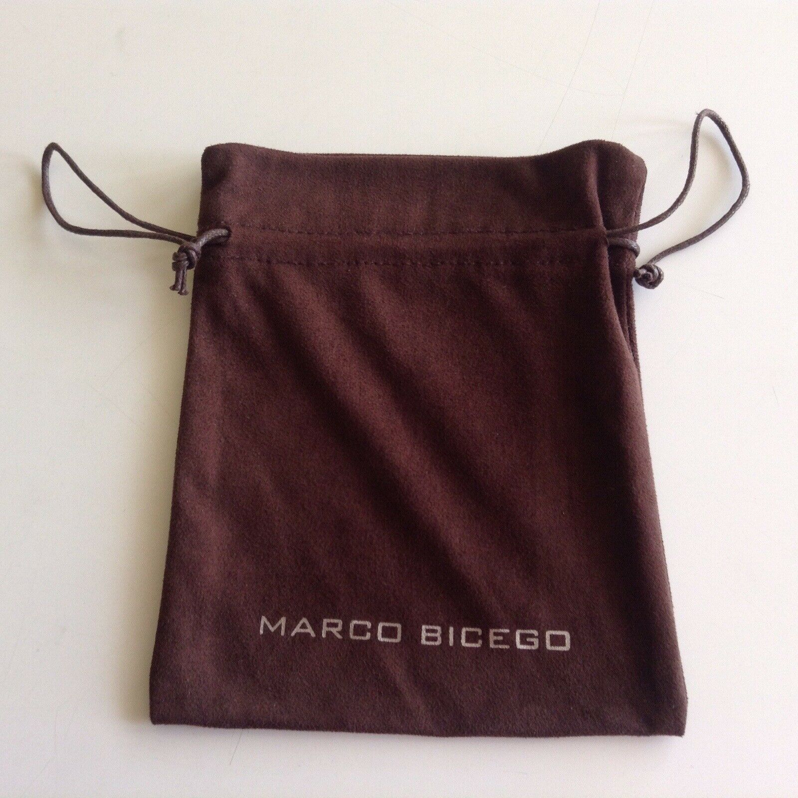 Marco Bicego Brown Jewelry Pouch 5.25 X 6.5”