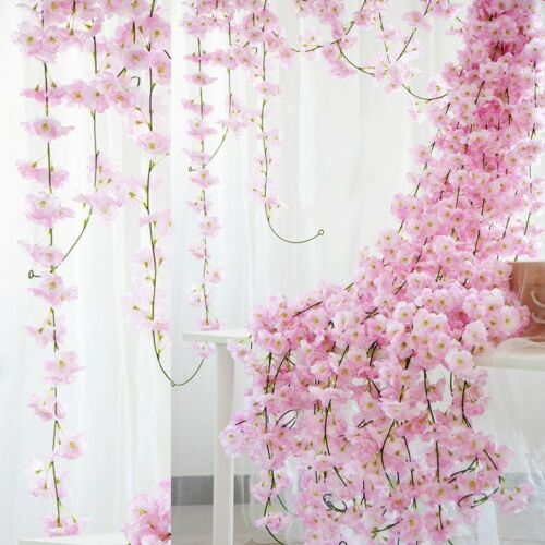 2m Sakura Rattan Garland Wedding Decorative Vine Wall Hanging Arch Home Decor