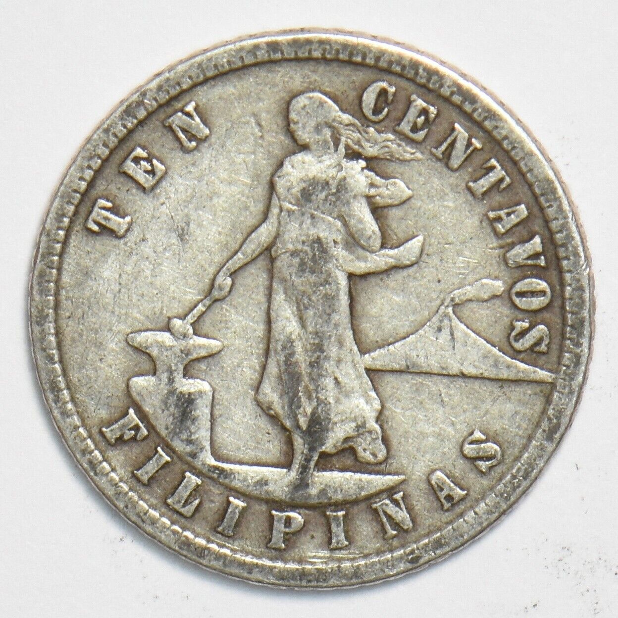 Philippines 1904 10 Centavos 240859 Combine Shipping