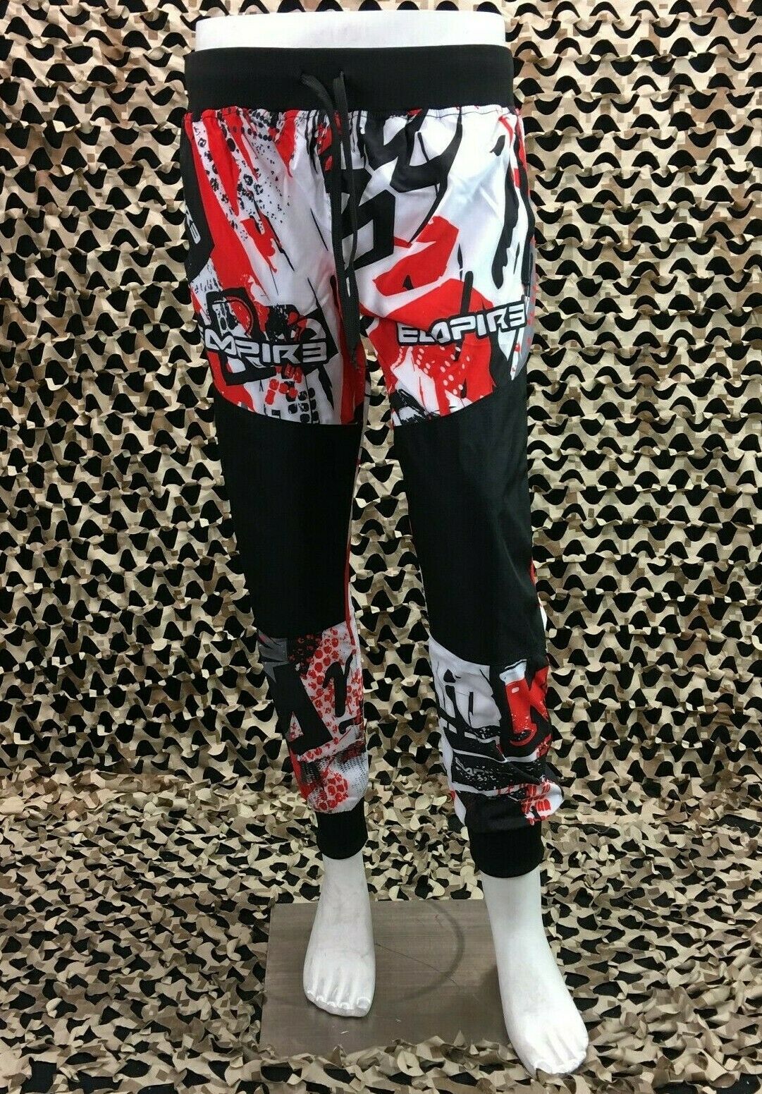 New Small Empire Contact Tt Jogger Paintball Pants - Ransom Red
