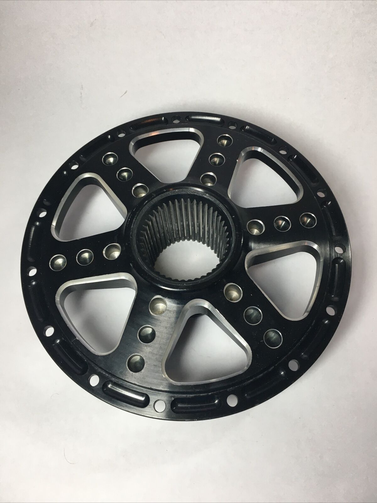 Black Keizer Sprint Car Splined Wheel Center 15" Inch Aluminum Weld